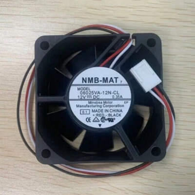 1PCS NEW NMB 06025VA-12N-CL 6025 12V 0.35A 6cm Waterproof Fan  Fast Shipping - Image 1 of 2