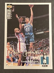 1994-95 Collectors Choice Silver Signature 70 Frank Brickowski Charlotte Hornets - Picture 1 of 2