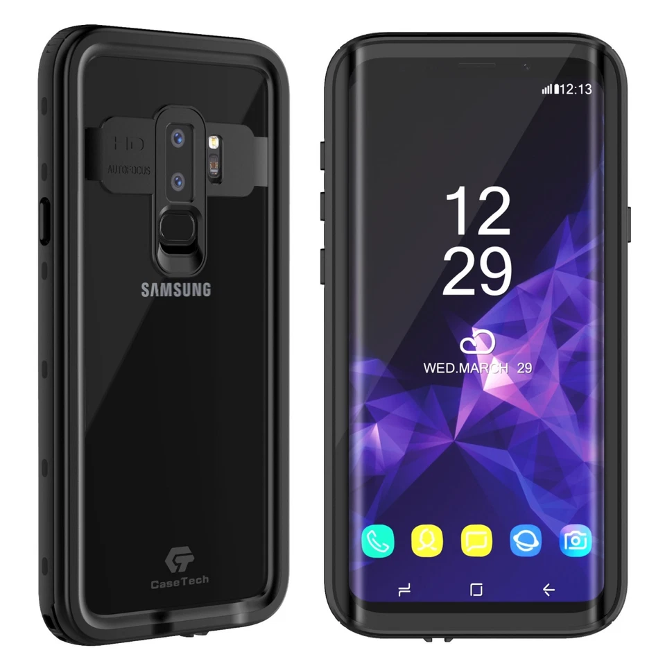Funda Life impermeable a prueba de golpes a prueba de suciedad para Samsung Galaxy S9 / S9 Plus Foto 1 de 4