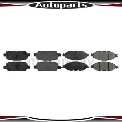 Brake Pads Front and Rear For Nissan Murano 2020 2019 2018 2017 2016 2015 - Image 1 of 4