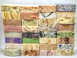 Paquete de jabón natural surtido de 5 barras con esponja - Embalaje de regalo - Imagen 1 de 24