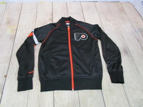 Mitchell & Ness Vintage Hockey Philadelphia Flyers Full-Zip Black Jacket Medium* Cover