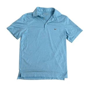 VINEYARD VINES Polo Shirt Mens XS Blue Striped OTG On The Go Sankaty Sport Prep - Picture 1 of 3