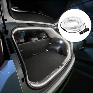 5M White LED Universal Car Trunk Lighting Frunk Brighten Strip Decorative Light - Picture 1 of 12