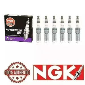 NGK Ruthenium HX Spark Plugs 6PCS for 2009-2023 INFINITI Lexus Nissan Toyota V6 - Picture 1 of 2