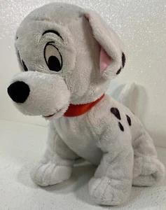 Disney Store Original Authentic 101 Dalmations 14” Plush Puppy W/ Red Collar - Picture 1 of 6