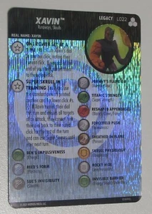 XAVIN L022 LEGACY CARD Fantastic Four Future Foundation Heroclix - Picture 1 of 2