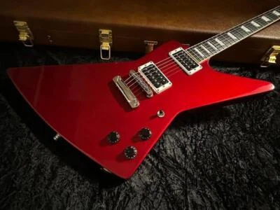 Guitarra eléctrica Gibson USA Explorer 2008 roja metálica Foto 1 de 4