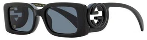 Gafas de sol rectangulares Gucci GG1325S 001 negras 54 mm - Imagen 1 de 2