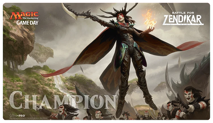 MAGIC MTG ULTRA PRO PLAYMAT Champion Battle for Zendikar NEW - Immagine 1 di 1