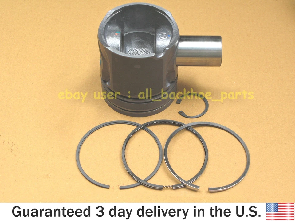 JCB BACKHOE - PISTON KIT STANDARD TURBO (PART# 320/09211 A 320/09249) - Image 1 of 1