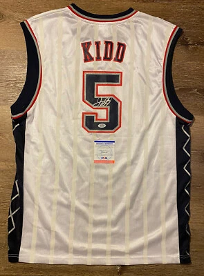 Jason Kidd signed jersey Psa COA  - Image 1 of 4