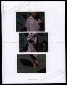 Stella McCartney 2000s Print Advertisement 2005 Purple Sweater Shoes - Picture 1 of 1