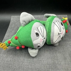 Christmas Ear Muffs Cat Tree Top w/ Gold Star XMas Gift Stocking Stuffer Kids 3+ - Picture 1 of 5