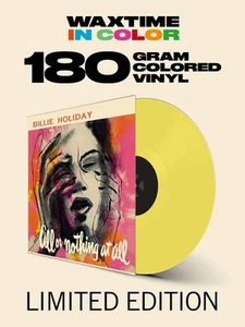 Billie Holiday All Or Nothing at All (Vinyl) Limited 12" Album Coloured Vinyl - Imagen 1 de 1