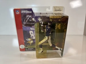 McFarlane NFL Football Series 1 Randy Moss Minnesota Vikings Purple Jersey GOAT - Picture 1 of 4