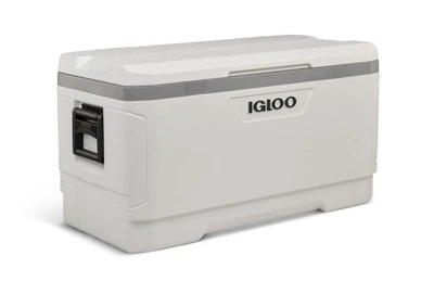 IGLOO 150 Quart MaxCold Cooler Long Lasting Ice Chest Marine Beach Food Drink Storage