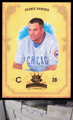 2004 Donruss Diamond Kings #74 Aramis Ramirez - JL - Image 1 of 2