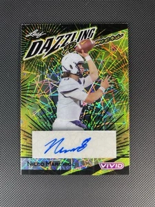 Nicco Marchiol 1/1 RC Auto. β24 Leaf Vivid π. West Virginia Mountaineers 1 of 1 - Picture 1 of 6