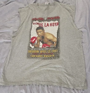 Vintage De La Hoya Shirt-Caesars Palace-whitaker-WBC-Original from Caesars 1997 - Picture 1 of 7