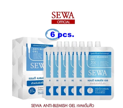 6X SEWA Anti-Blemish Gel Acne Clear Skin Smooth Treatment BHA Intovation 4g - Image 1 of 4