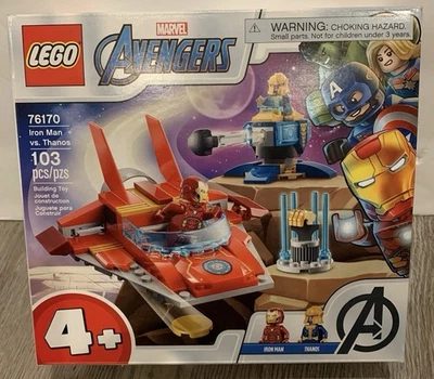 NEW Lego Marvel Avengers 76170 Iron Man vs Thanos Building Toy 103 Pieces Age 4+ - Image 1 of 4