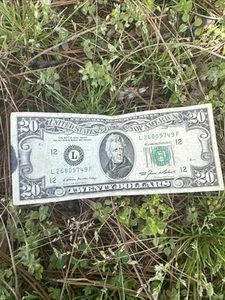 1985 $20 Twenty Dollar Bill Federal Reserve Note Vintage United StatesL26809749F - Picture 1 of 8