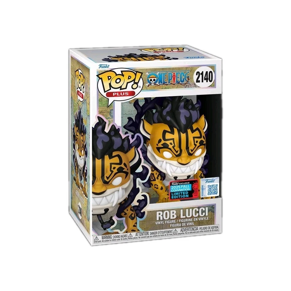 Funko Pop Plus One Piece Rob Lucci NYCC 2025 #2140 - Imagen 1 de 4
