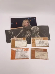 Fleetwood Mac Stevie Nicks concert ticket stub Lot 1986 1982 1987 1989 Austin - Picture 1 of 9