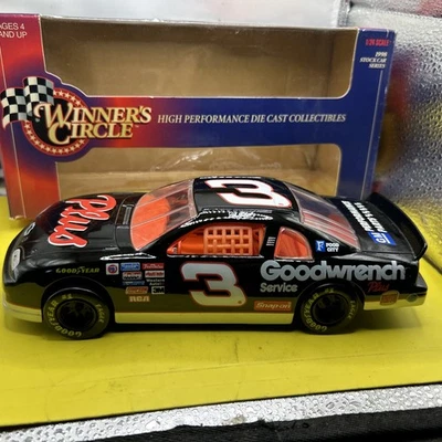 DALE EARNHARDT 1998 GOODWRENCH SERVICE PLUS #3 1/24 WINNERS CIRCLE DIECAST CAR - Image 1 of 4