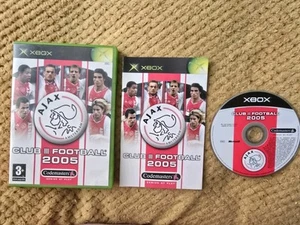 Xbox Ajax Club Football 2005 en muy buen estado con manual - Imagen 1 de 3