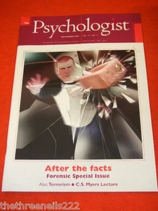 THE PSYCHOLOGIST - TERRORISM - NOV 2001 - Picture 1 of 1