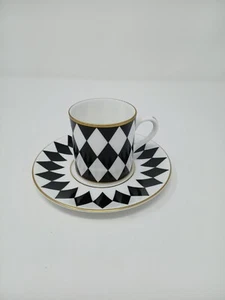 Parterre Espresso Kaffeetasse und Untertasse Set - Bild 1 von 3