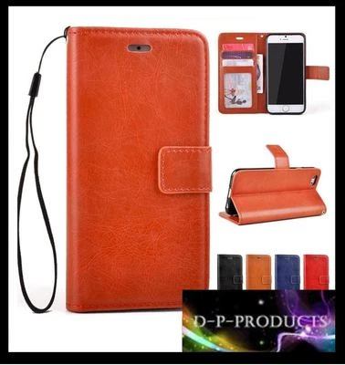 Apple Iphone 6 / 6s high quality leather wallet case / 5 colours available  - Image 1 of 4