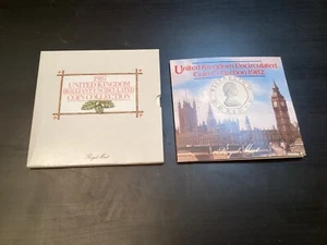 2 Royal Mint United Kingdom Brilliant Uncirculated 7 Coin Sets: 1982 & 1987 - Picture 1 of 23