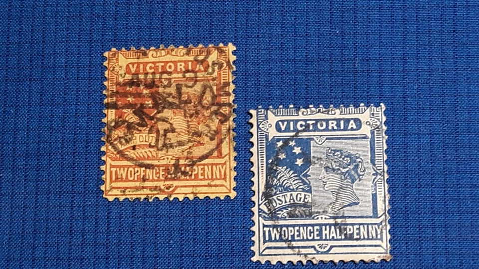 Sello Victoria SC# 172 y 197 usado emitido 1890 y 1901 cv $2,85 Foto 1 de 1