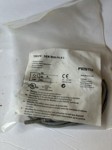 Interruttore Di Prossimità Festo SIEN-M5B-PS-S-L | Nuovo, Originale, Made In Germany - Foto 2