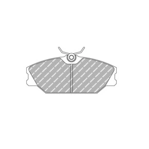 Ferodo Racing DS2500, DS3000, DSUNO Trackday High Performance Brake Pads FCP406 - Picture 1 of 1