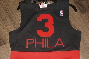 NBA Mitchell & Ness Philadelphia 76ers Allen Iverson Swingman Jersey S M XL 2XL - Picture 1 of 4