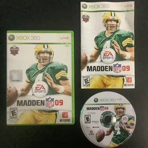 Madden NFL 09 Microsoft Xbox 360 komplett mit Handbuch - Bild 1 von 10