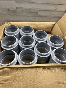 (20 PACK) OUT OF BOX Cantex 5140112 - 4" PVC Male Conduit Terminal Adapters - Picture 1 of 8