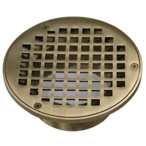 Rejilla ajustable redonda de 6"" con patrón de hilo de 3,5"" de diámetro - Imagen 1 de 4