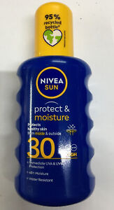 NIVEA Sun Protect & Moisture Sun Spray SPF30 (200 ml) - UK Seller Free Postage