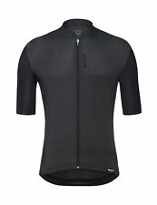 Santini Classe Short Sleeve Cycling Jersey in Black Made in Italy by Santini