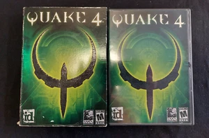 Quake 4 (PC, 2005) Complete - Big Box - with Sleeve, Case, 4 discs and Manual - Picture 1 of 10