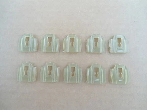 ¡10 CLIPS DE MOLDURA LATERALES DE CARROCERÍA VINTAGE COMO NUEVOS! ¡Para autos GM 1964-76! CHEVY PONTIAC ETC - Imagen 1 de 2