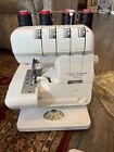 Frister Rossmann Overlocker With Dust Cover And Loads If Accessories Needles Etc