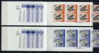 s11532 ISLAND 1997 MNH EUROPA 2 Booklets 