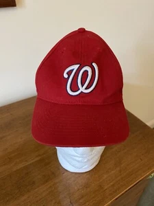 Washinton Nationals Red Baseball Cap/hat MLB YOUTH Suze - Picture 1 of 6