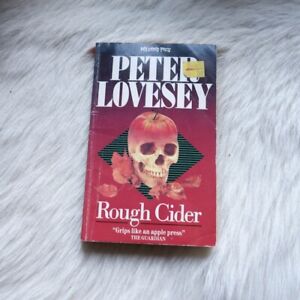 PETER LOVESEY Rough Cider 1987 80s Vintage Mystery Vintage Crime Book 80s Novel